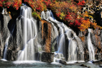 Картинка природа водопады простор