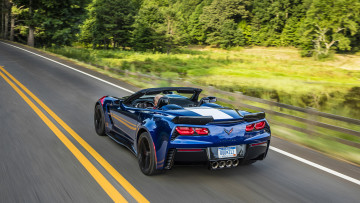 Картинка chevrolet+corvette+convertible+grand+sport+2017 автомобили corvette chevrolet 2017 sport grand convertible
