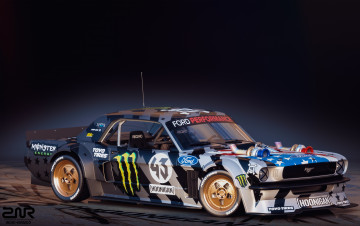 Картинка автомобили 3д mustang