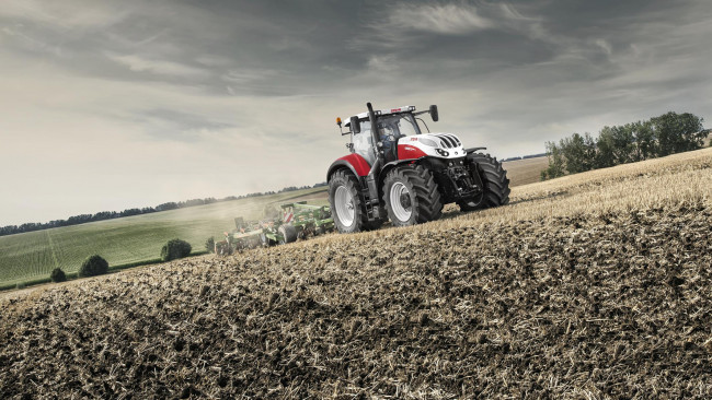 Обои картинки фото техника, тракторы, steyr