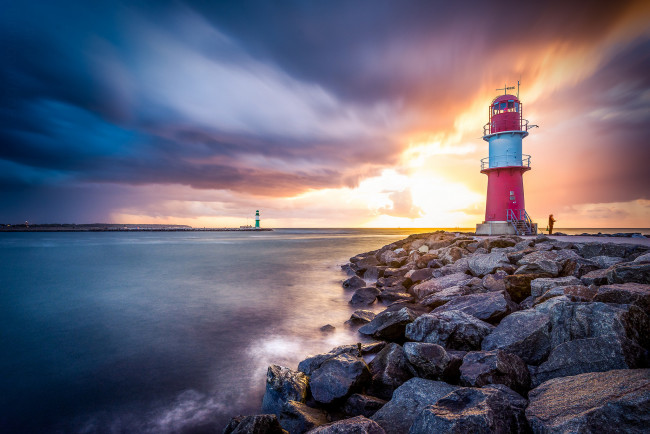 Обои картинки фото природа, маяки, простор