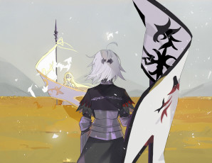 Картинка аниме fate stay+night +grand+order +apocrypha судьба великий приказ