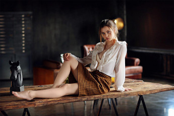 Картинка девушка девушки -unsort+ брюнетки темноволосые модель