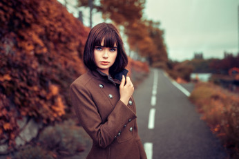 обоя девушка, девушки, marie grippon, модель