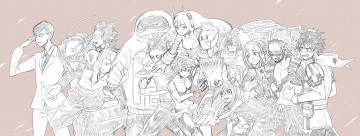 Картинка аниме boku+no+hero+academia моя геройская академия