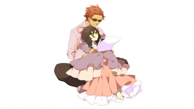 Обои картинки фото аниме, unknown,  другое , двое