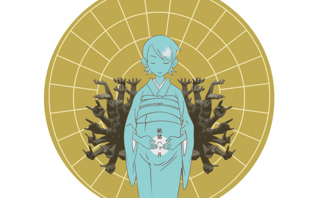 Обои картинки фото аниме, sayonara zetsubo sensei, унылый, сенсей