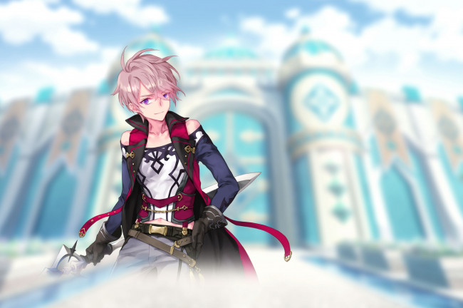 Обои картинки фото teria saga, аниме, unknown,  другое , парень