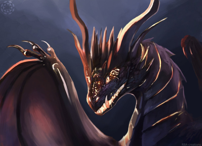 Обои картинки фото фэнтези, драконы, дракон