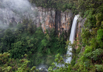 Картинка природа водопады простор