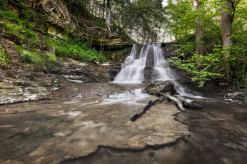 Картинка природа водопады простор