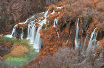 Картинка природа водопады простор