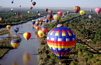 Картинка авиация воздушные+шары+дирижабли шар воздушный полет небо простор