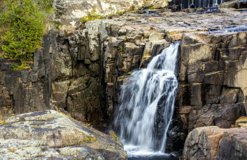 Картинка природа водопады водопад вода поток