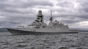 Картинка корабли фрегаты +корветы вмф fremm carlo+bergamini f590