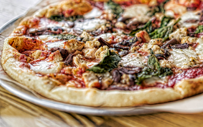 Обои картинки фото еда, пицца