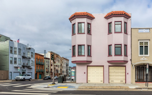 Обои картинки фото города, сан-франциско , сша, улица, здания