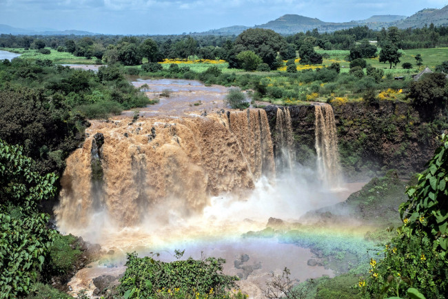 Обои картинки фото природа, водопады, поток, водопад, вода
