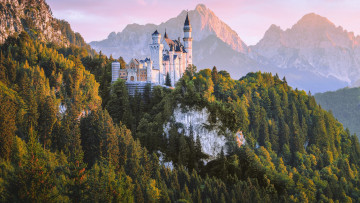 Картинка neuschwanstein+casle города замок+нойшванштайн+ германия neuschwanstein casle
