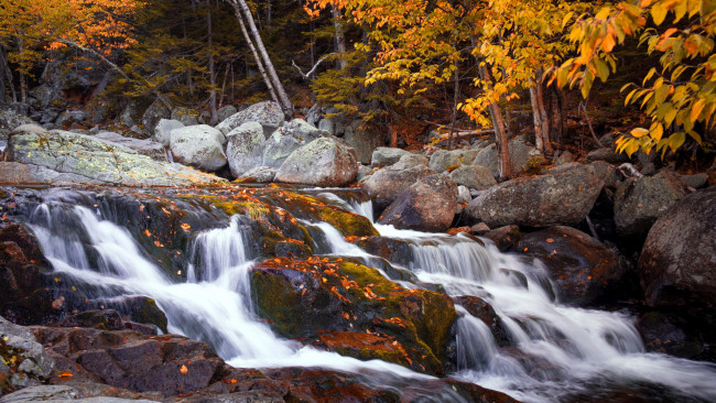 Обои картинки фото природа, водопады, вода, водопад, поток