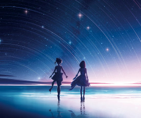 Картинка аниме virtual+youtuber виртуальный ютубер