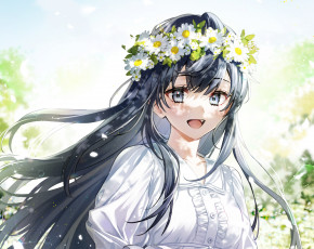 Картинка аниме unknown +другое+ девушка