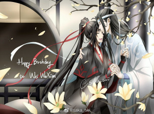 Картинка аниме mo+dao+zu+shi вэй усянь лань ванцзи