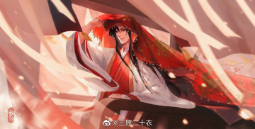 Картинка аниме unknown +другое+ мужчина ткани