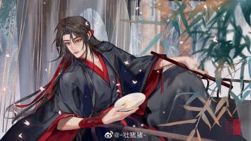 Картинка аниме mo+dao+zu+shi вэй усянь флейта тарелка