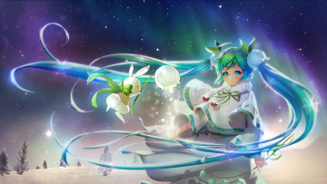 Картинка аниме vocaloid вокалойд