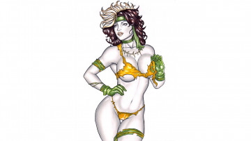 Картинка рисованное elberty+oliveira девушка фон униформа