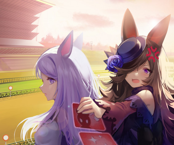 Обои картинки фото аниме, uma musume,  pretty derby, uma, musume, pretty, derby