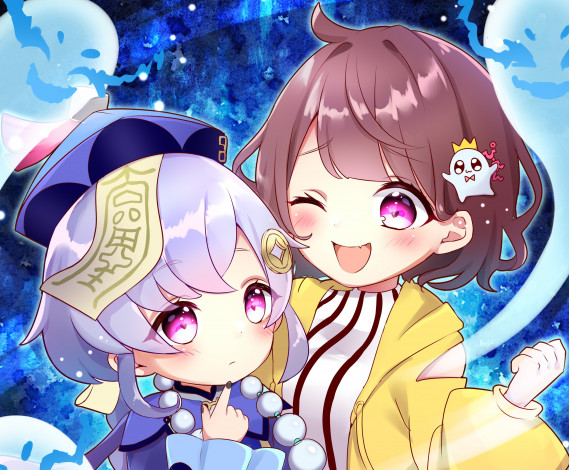 Обои картинки фото аниме, genshin impact, genshin, impact