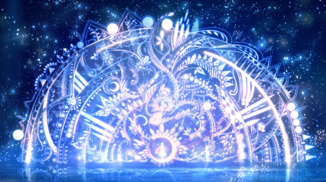 Обои картинки фото аниме, магия,  колдовство,  halloween, девушка