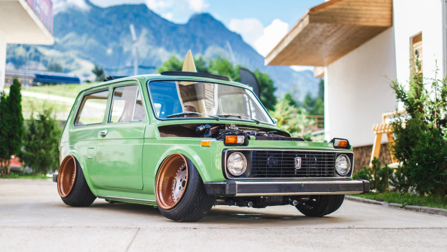 Обои картинки фото автомобили, ваз, лада, 4x4