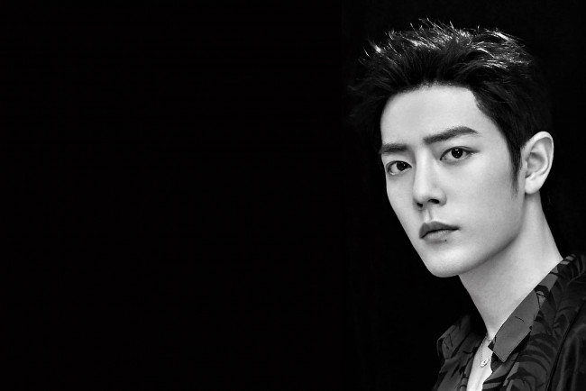 Обои картинки фото мужчины, xiao zhan, актер, лицо