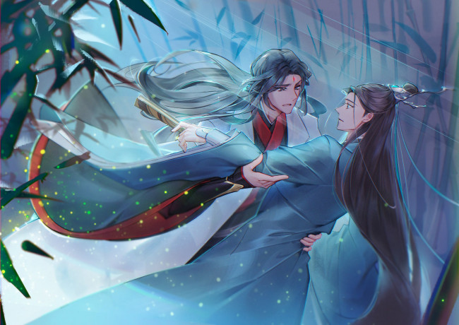 Обои картинки фото аниме, the scum villain’s , self-saving,  system, система, спаси, себя, сам, для, главного, злодея