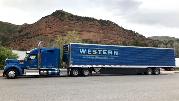 Картинка автомобили kenworth truck western гора