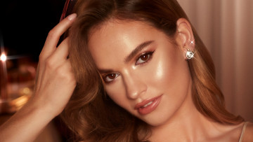 Картинка девушки lily+james актриса портрет