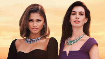 Картинка zendaya+and+anne+hathaway разное знаменитости актрисы украшения