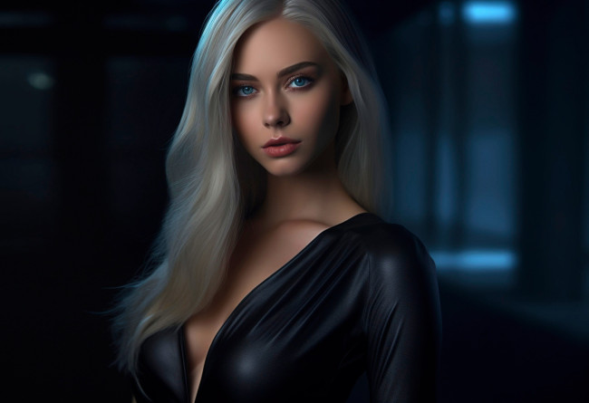 Обои картинки фото 3д графика, люди , people, девушка, нейросеть