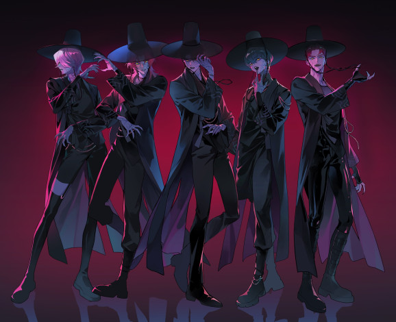 Обои картинки фото аниме, kpop demon hunters, kpop, demon, hunters