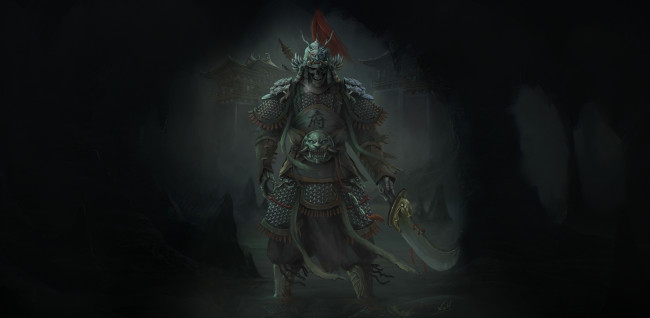 Обои картинки фото фэнтези, нежить, скелет