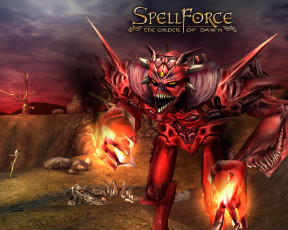 Картинка видео игры spellforce the order of dawn
