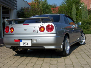 Картинка nissa skyline gtr автомобили nissan datsun