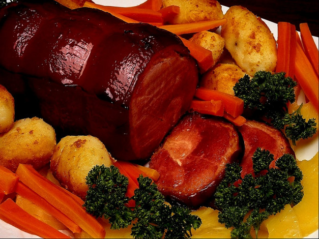 Обои картинки фото еда, мясные, блюда