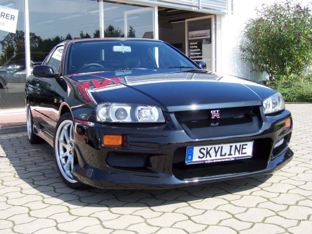 Обои картинки фото nissan, skyline, gtr, автомобили, datsun