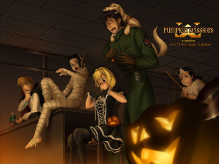 Картинка аниме pumpkin scissors