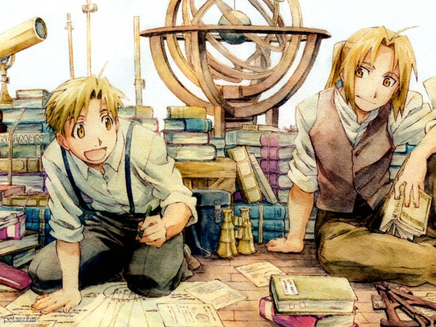 Обои картинки фото аниме, fullmetal, alchemist