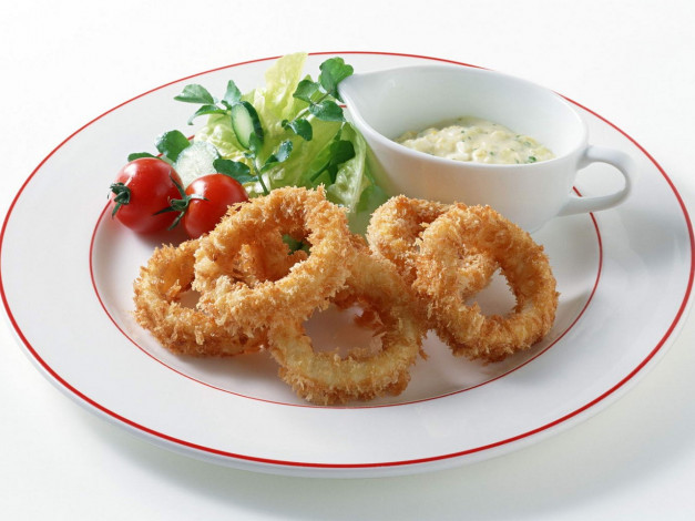 Обои картинки фото еда, рыбные, блюда, морепродуктами, томаты, помидоры